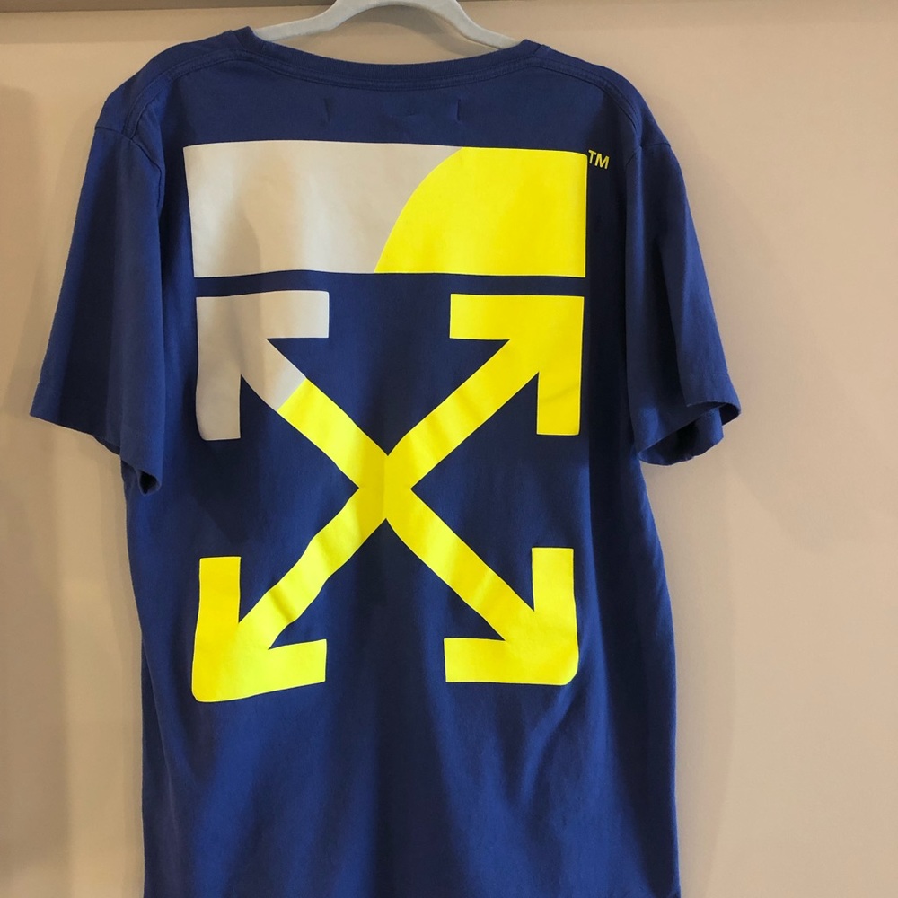 Off-White 2013 Main Label Split Logo T-Shirt Size: XL